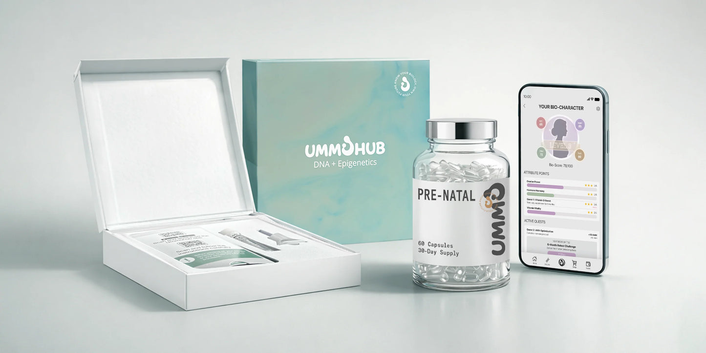 UmmuHub DNA + Epigenetic Kit + AI Health Coach
